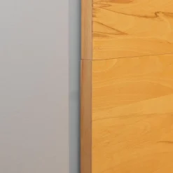 Team 7 Wohnwände & Tv-Lowboards|Wohnwand Cubus Vollholz Kernbuche Natur Geölt Inklusive Granit-Platte Und LED-Beleuchtung