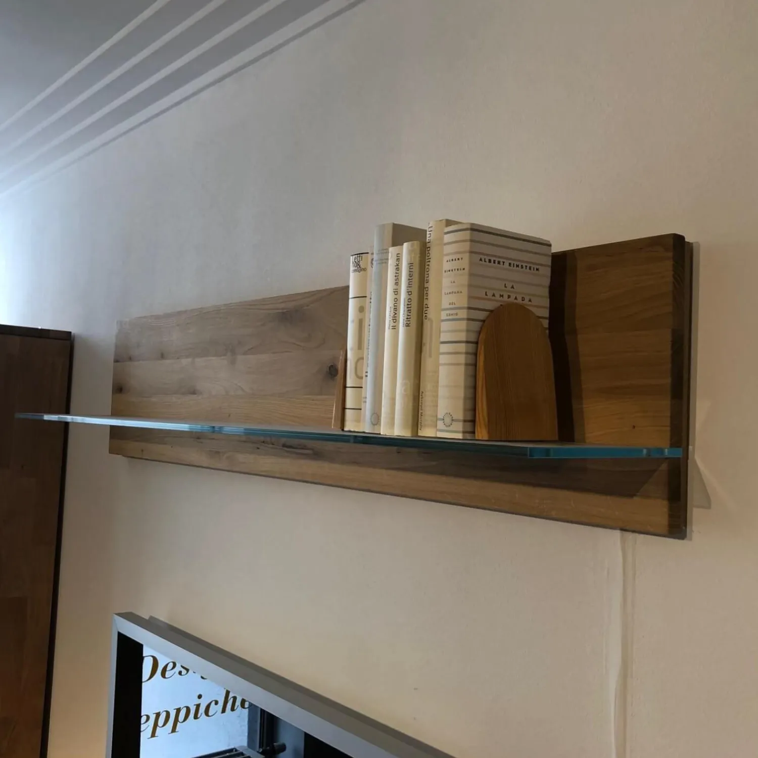 Decker Wohnwände & Tv-Lowboards|Wohnwand Divano Ausführung Wildeiche Massiv Oberfläche Bianco Geölt