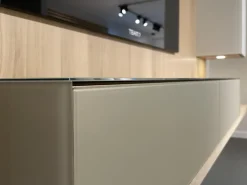 Team 7 Wohnwände & Tv-Lowboards|Wohnwand Eiche Weißöl Farbglas Graphitgrau Mit Wandpaneelen