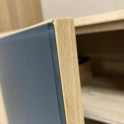 Göhring Wohnwände & Tv-Lowboards|Wohnwand Elements B200 Eiche Massiv mit Beleuchtung