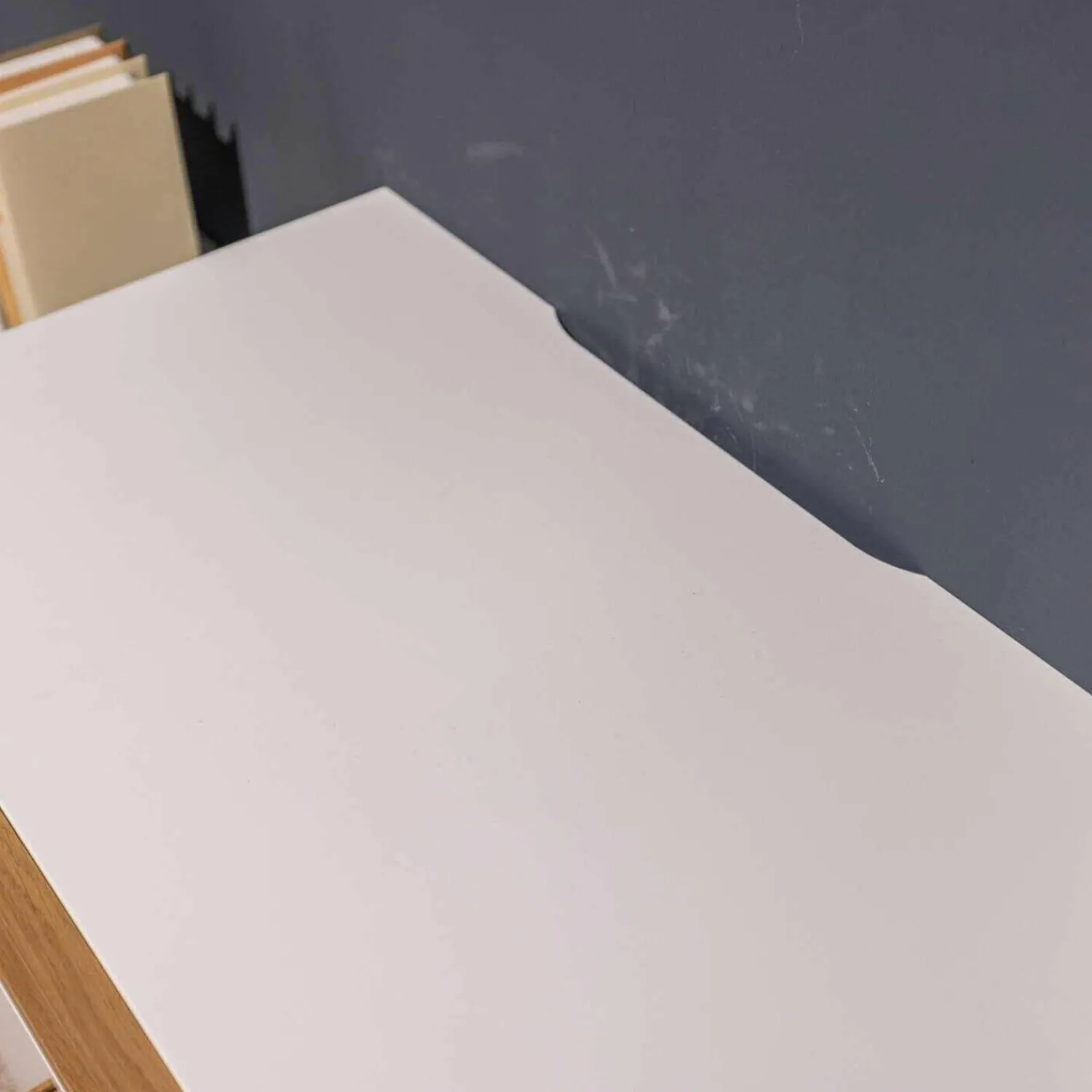 Global Wohnwände & Tv-Lowboards|Wohnwand Fablo Balkeneiche Bianco Weiß Matt mit Beleuchtung