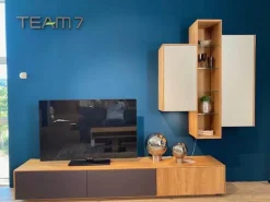 Team 7 Wohnwände & Tv-Lowboards|Wohnwand Filigno Eiche Massiv Natur Geölt