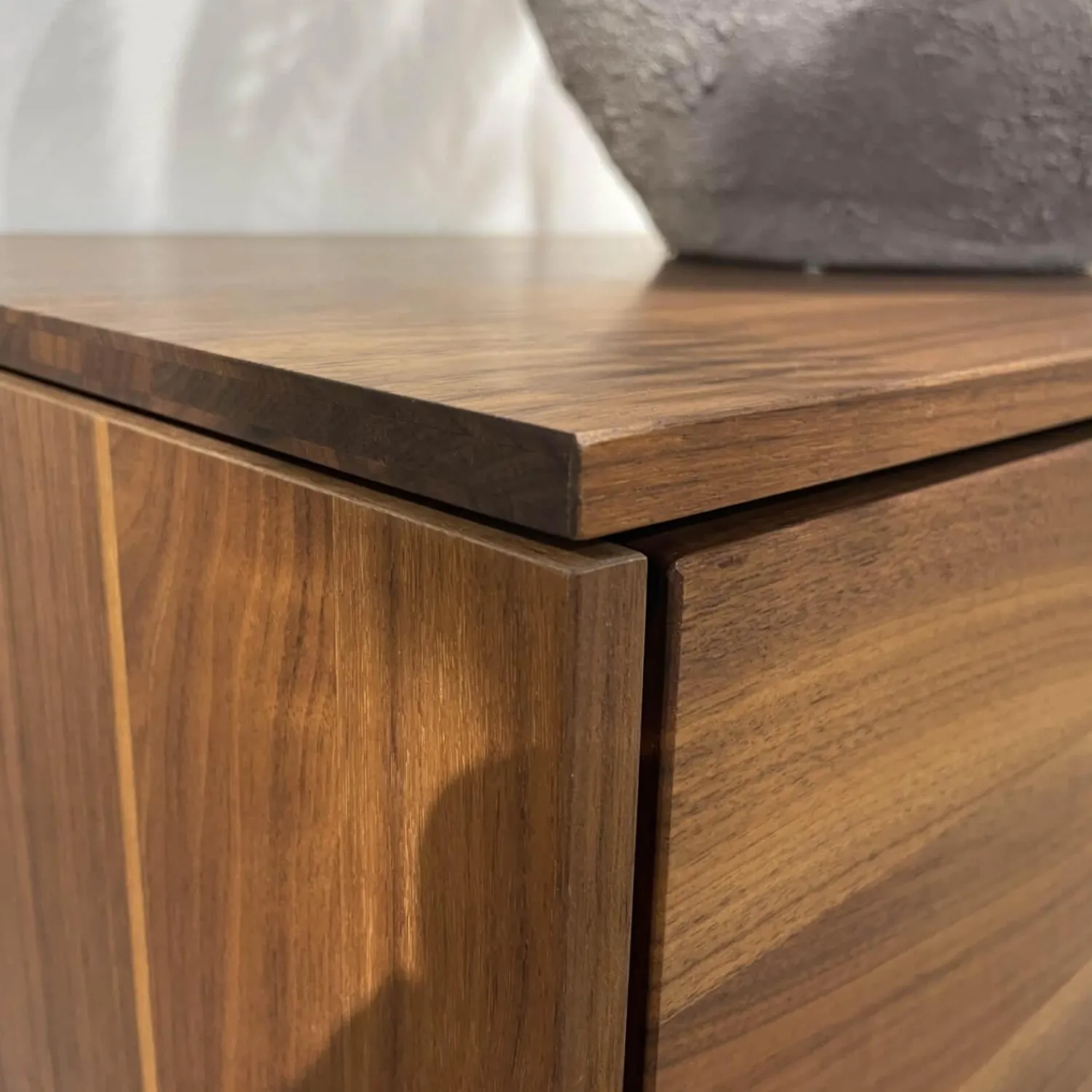 Team 7 Wohnwände & Tv-Lowboards|Wohnwand Filigno Nussbaum Natur Geölt Inklusive Technikelement Mit Kabelhohlraum