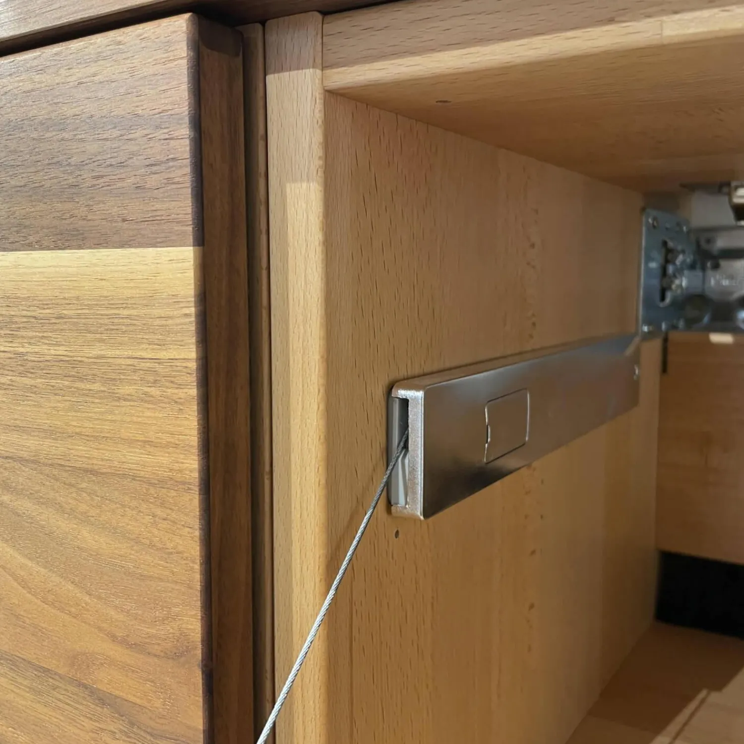 Team 7 Wohnwände & Tv-Lowboards|Wohnwand Filigno Nussbaum Natur Geölt Inklusive Technikelement Mit Kabelhohlraum