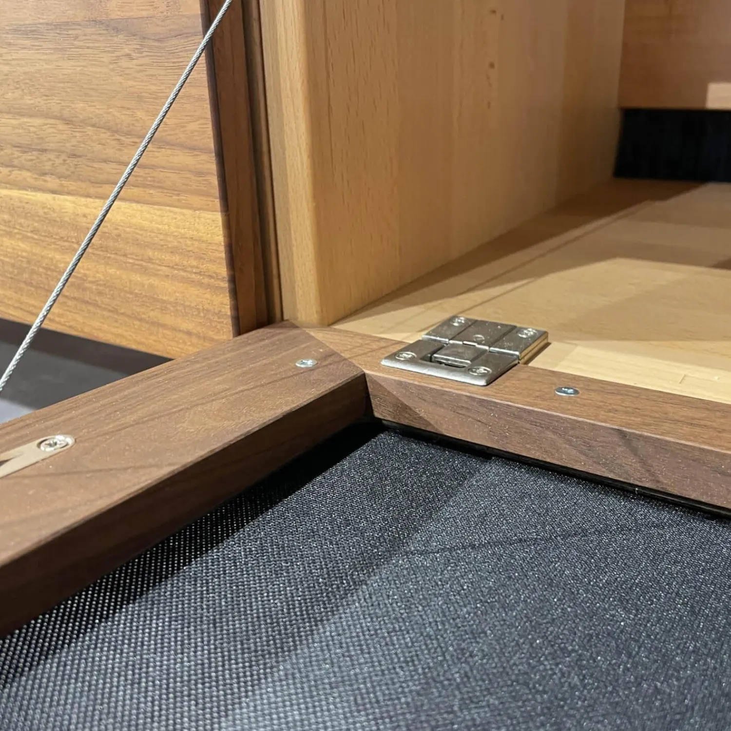 Team 7 Wohnwände & Tv-Lowboards|Wohnwand Filigno Nussbaum Natur Geölt Inklusive Technikelement Mit Kabelhohlraum