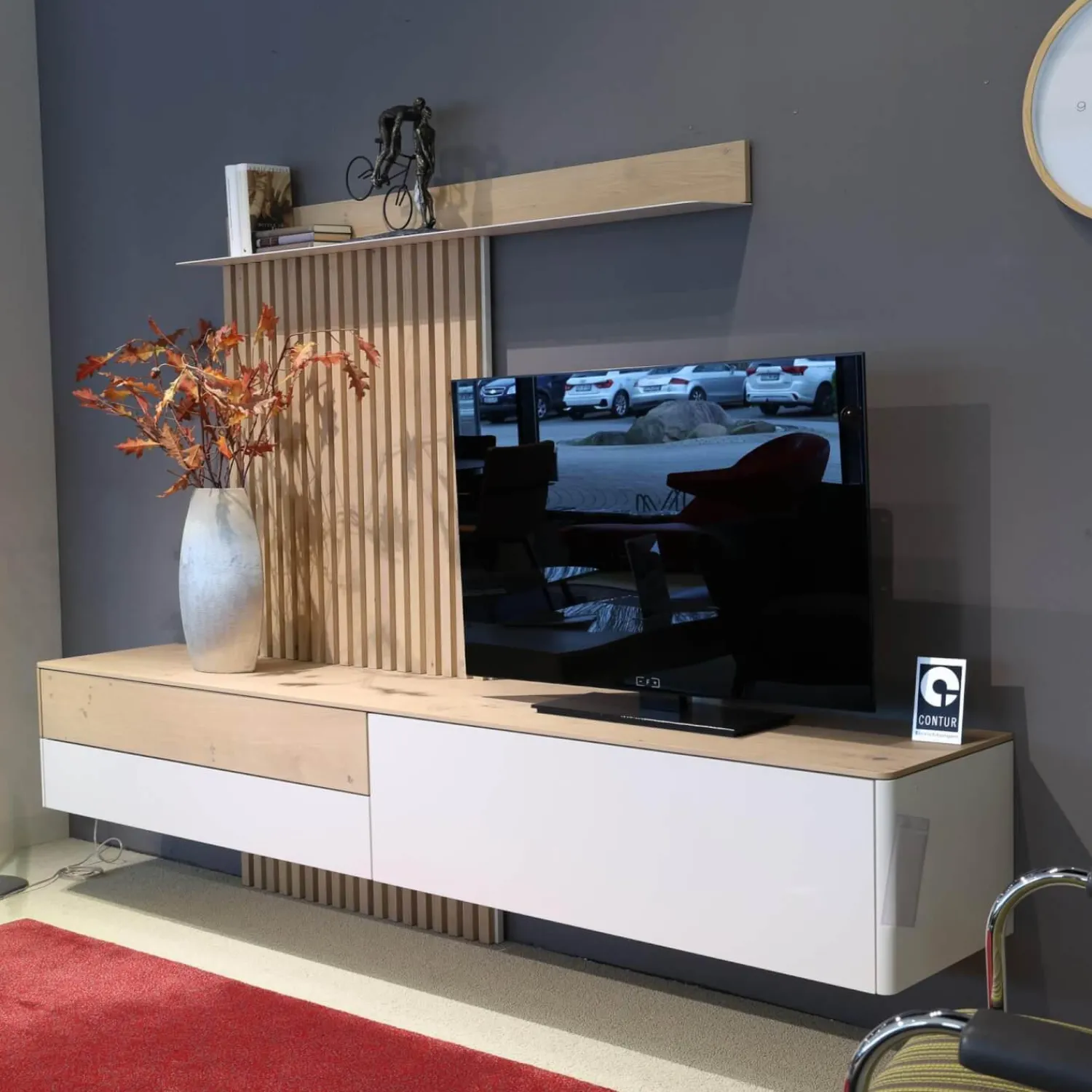 Sudbrock Wohnwände & Tv-Lowboards|Wohnwand Goya Glattlack Blütenweiß Ohne Lamellenpaneel