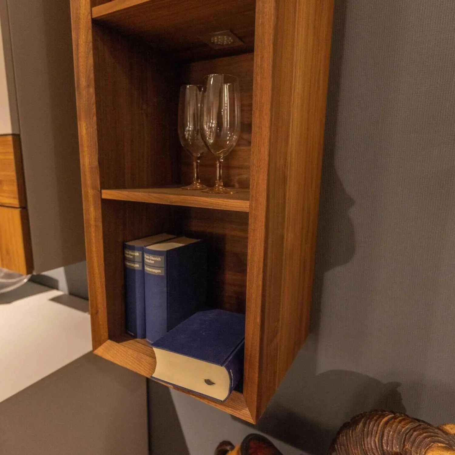 Venjakob Wohnwände & Tv-Lowboards|Wohnwand Kandu Kombi KA02.3542 Lack Steingrau Colorado