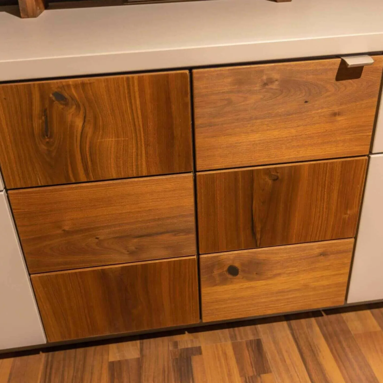 Venjakob Wohnwände & Tv-Lowboards|Wohnwand Kandu Kombi KA02.3542 Lack Steingrau Colorado