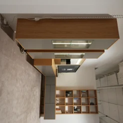 Musterring Wohnwände & Tv-Lowboards|Wohnwand Kara-Frame VZ Eiche Sand Lack Taupe mit TV-Halterung