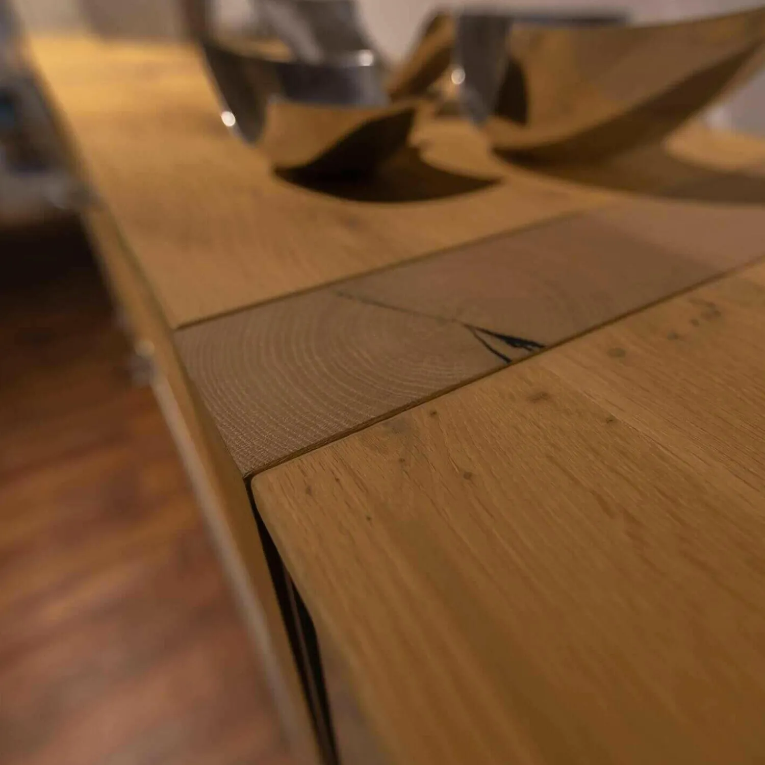 Venjakob Wohnwände & Tv-Lowboards|Wohnwand LS 043016 Albero Sideboard Vitrine Lack Weiß Matt Santanaeiche