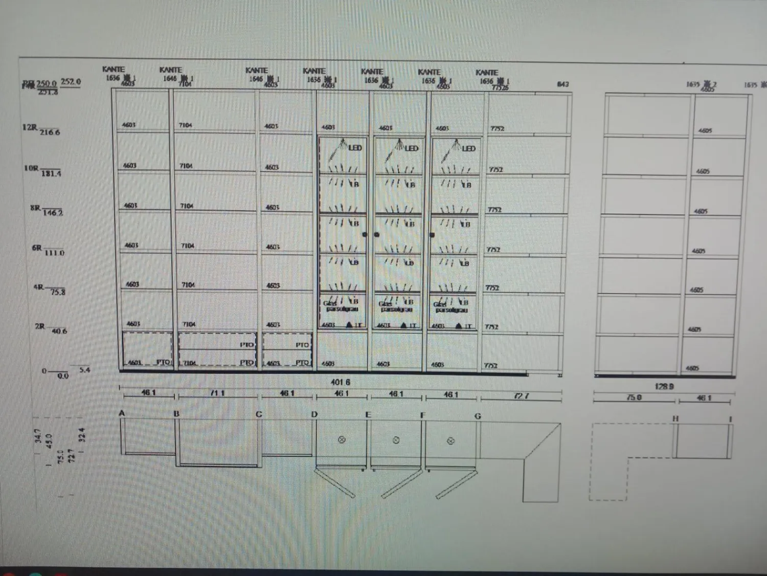 Hülsta Wohnwände & Tv-Lowboards|Wohnwand Mega-Design Schichtplatten Mit Oberflächenlackbeschichtung Grey Grau