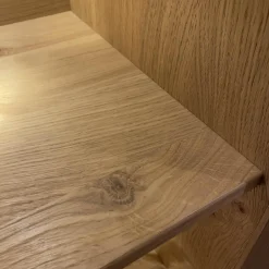 Schöner Wohnen-Kollektion Wohnwände & Tv-Lowboards|Wohnwand Mino Lack Kristallweiß Matt Akzente Wildeiche Hell Soft Gebürstet Geölt Inklusive Beleuchtung Und Kabeldurchlass