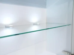 Hülsta Wohnwände & Tv-Lowboards|Wohnwand Now Touch 9801141 Lack Supermatt Reinweiß Akzent Samteiche Grau