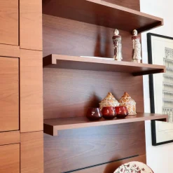 Giorgetti Wohnwände & Tv-Lowboards|Wohnwand Oli Akrylbeizung Nussbaum