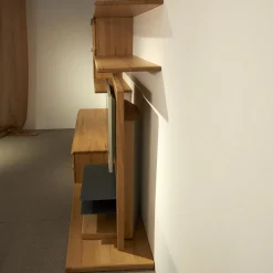 Team 7 Wohnwände & Tv-Lowboards|Wohnwand Opus Kernbuche Mit Drei Schubladen Und Drei Klappen