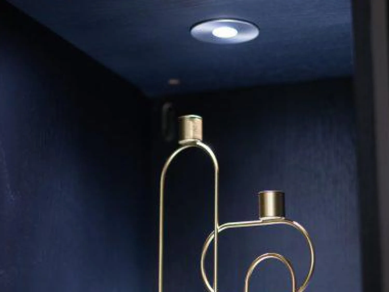 Hülsta Wohnwände & Tv-Lowboards|Wohnwand Persis Eiche Massiv Anthrazit Reliefglass Anthrazit Metallrahmen Edelstahl Mit Beleuchtung