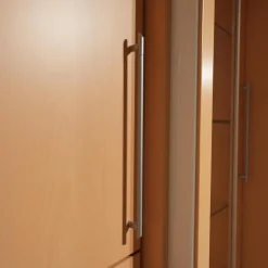 Gwinner Wohnwände & Tv-Lowboards|Wohnwand Ponte Ahorn Light Inklusive Halo Strahler Und Trafo