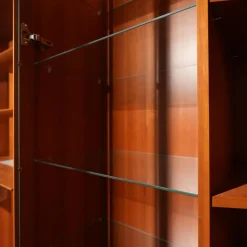 Thielemeyer Wohnwände & Tv-Lowboards|Wohnwand Rio Kirschbaum Inklusive Halo Strahler Und Trafo