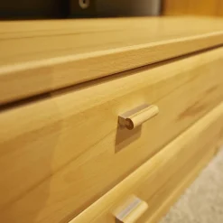 Rietberger Möbelwerke Wohnwände & Tv-Lowboards|Wohnwand Savera Kernbuche Mit Beleuchtung