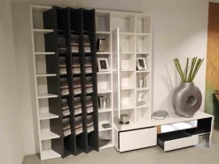 IRO Wohnwände & Tv-Lowboards|Wohnwand SE 7000 Lack Weiß Anthrazit