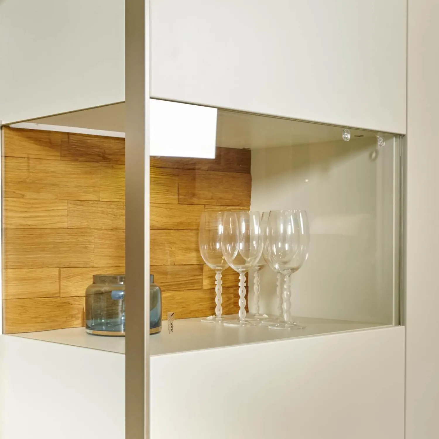 Venjakob Wohnwände & Tv-Lowboards|Wohnwand Sentino Lack Weiß Matt Inklusive Beleuchtung