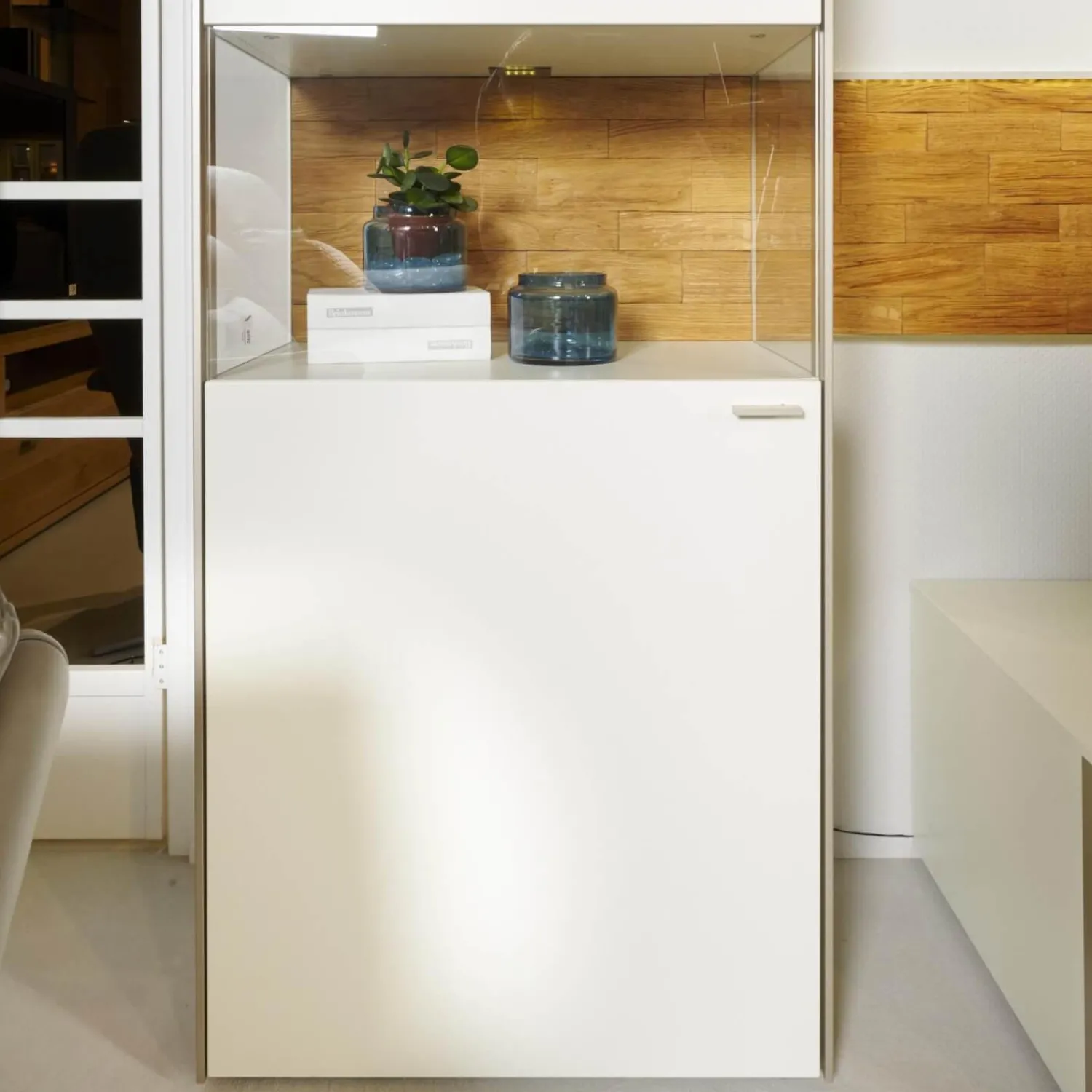 Venjakob Wohnwände & Tv-Lowboards|Wohnwand Sentino Lack Weiß Matt Inklusive Beleuchtung