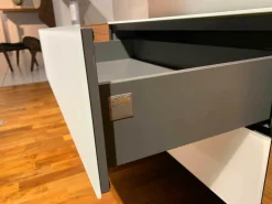 Kettnaker Wohnwände & Tv-Lowboards|Wohnwand Soma Korpus Innen Lack Matt Graphit Korpus Außen Nussbaum mit Beleuchtung