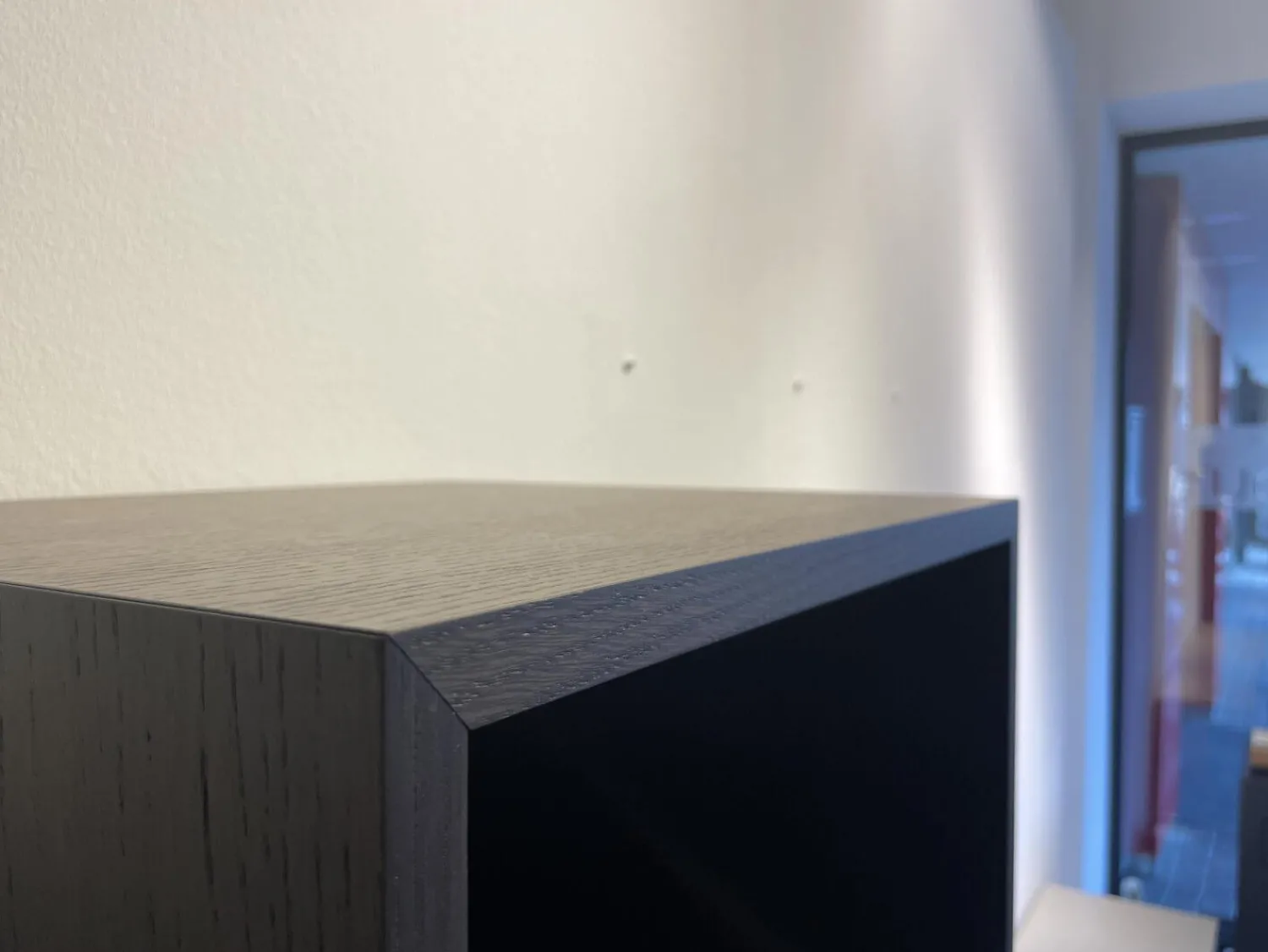 Interlübke Wohnwände & Tv-Lowboards|Wohnwand Tavi Lack M 23 Muschel Grau Mit Eiche D83 Achat Schwarz