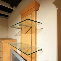 Wöstmann Wohnwände & Tv-Lowboards|Wohnwand Tessin Buche Massiv Mit Beleuchtung Und Flachtrafo