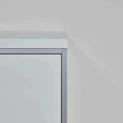 MCA Wohnwände & Tv-Lowboards|Wohnwand Trento Weiß Hochglanz mit LED Power Spot