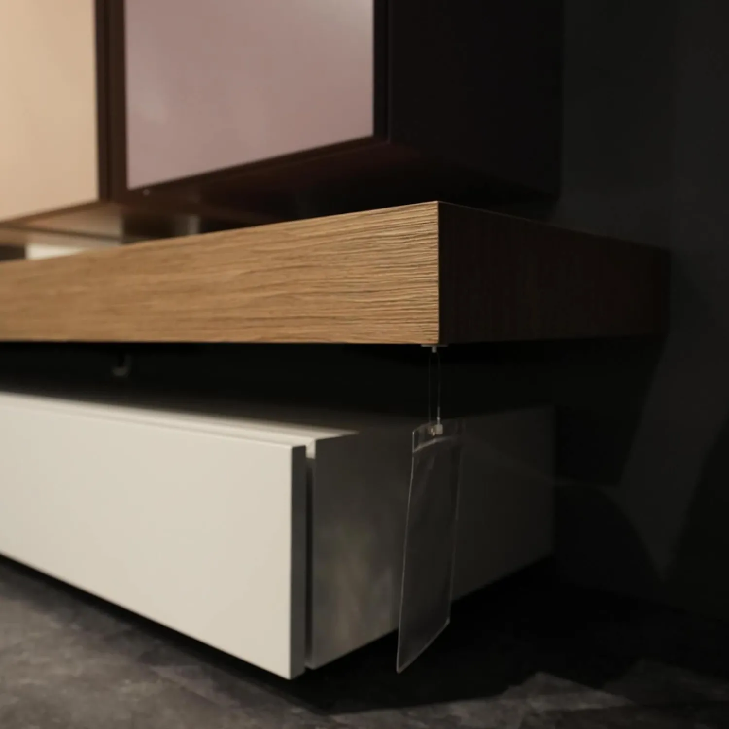 Spectral Smart Furniture Wohnwände & Tv-Lowboards|Wohnwand Twenty Lack Seidenmatt Violett Beige Creme Mit Soundsystem XTA1