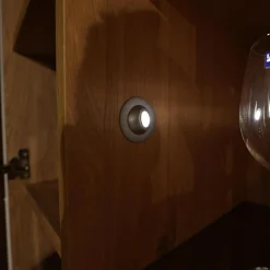 Voglauer Wohnwände & Tv-Lowboards|Wohnwand V Montanara Holz Wildeiche Geölt Frontglas Montegrau Mit Beleuchtung