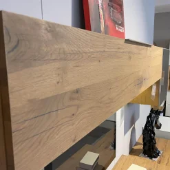 Voglauer Wohnwände & Tv-Lowboards|Wohnwand V-Alpin Eiche Altholz Glas Anthrazit