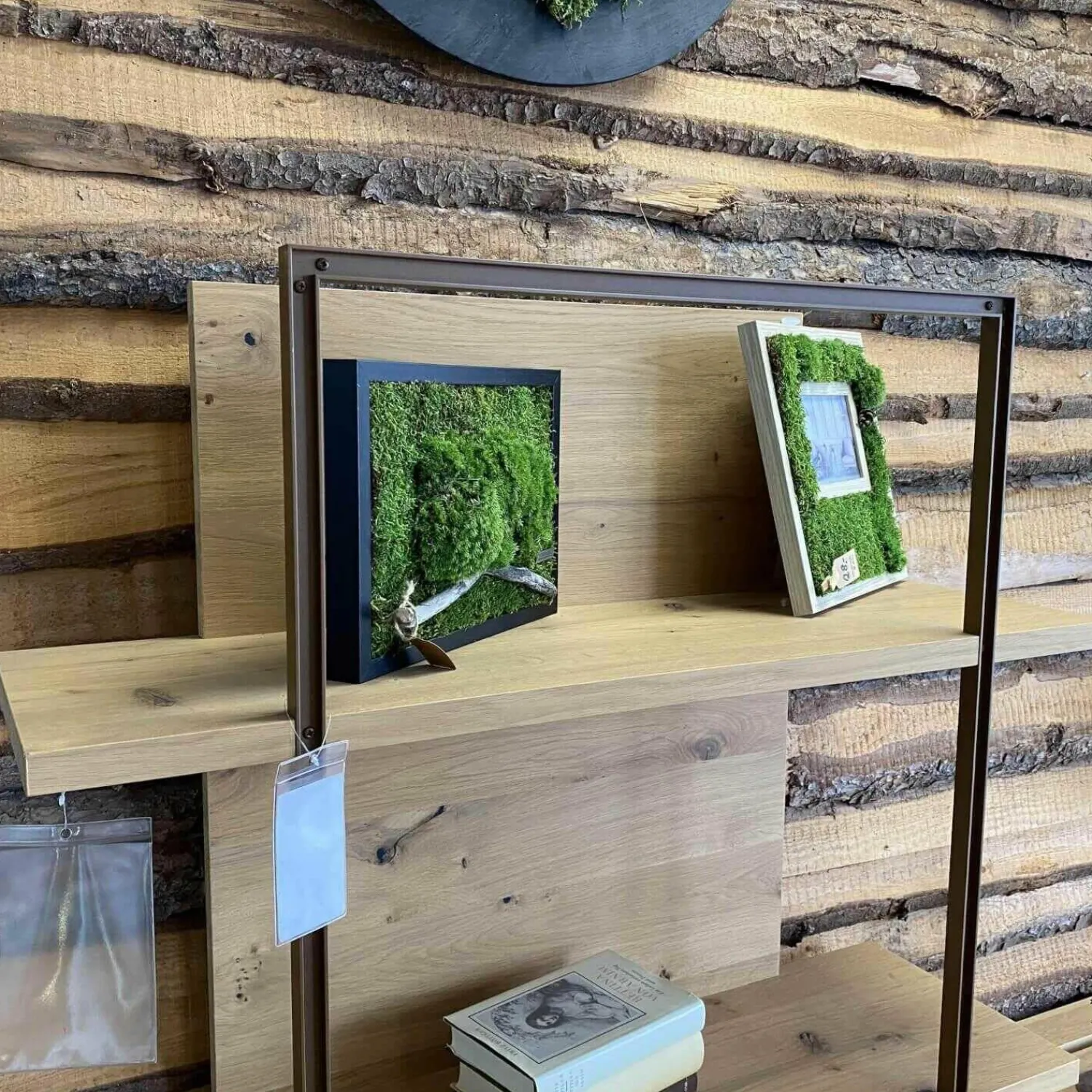 Voglauer Wohnwände & Tv-Lowboards|Wohnwand V-Cube Living Wildeiche Rustico mit Beleuchtung