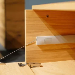 Voglauer Wohnwände & Tv-Lowboards|Wohnwand Vcuben Wildeiche Rustiko Mit LED-Beleuchtung