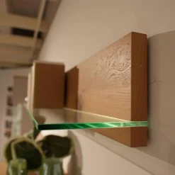 Rietberger Möbelwerke Wohnwände & Tv-Lowboards|Wohnwand Vienna 35 36011 Lack Grau Akzente Asteiche Griffe Edelstahl Inklusive Beleuchtung