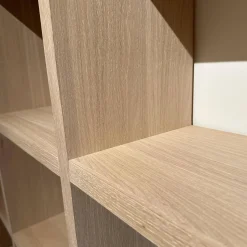 Bert Plantagie Wohnwände & Tv-Lowboards|Wohnwand Vision Eiche Weiß Geölt Tv-Board Weiß Lackiert Füße Metall Ohne Bild