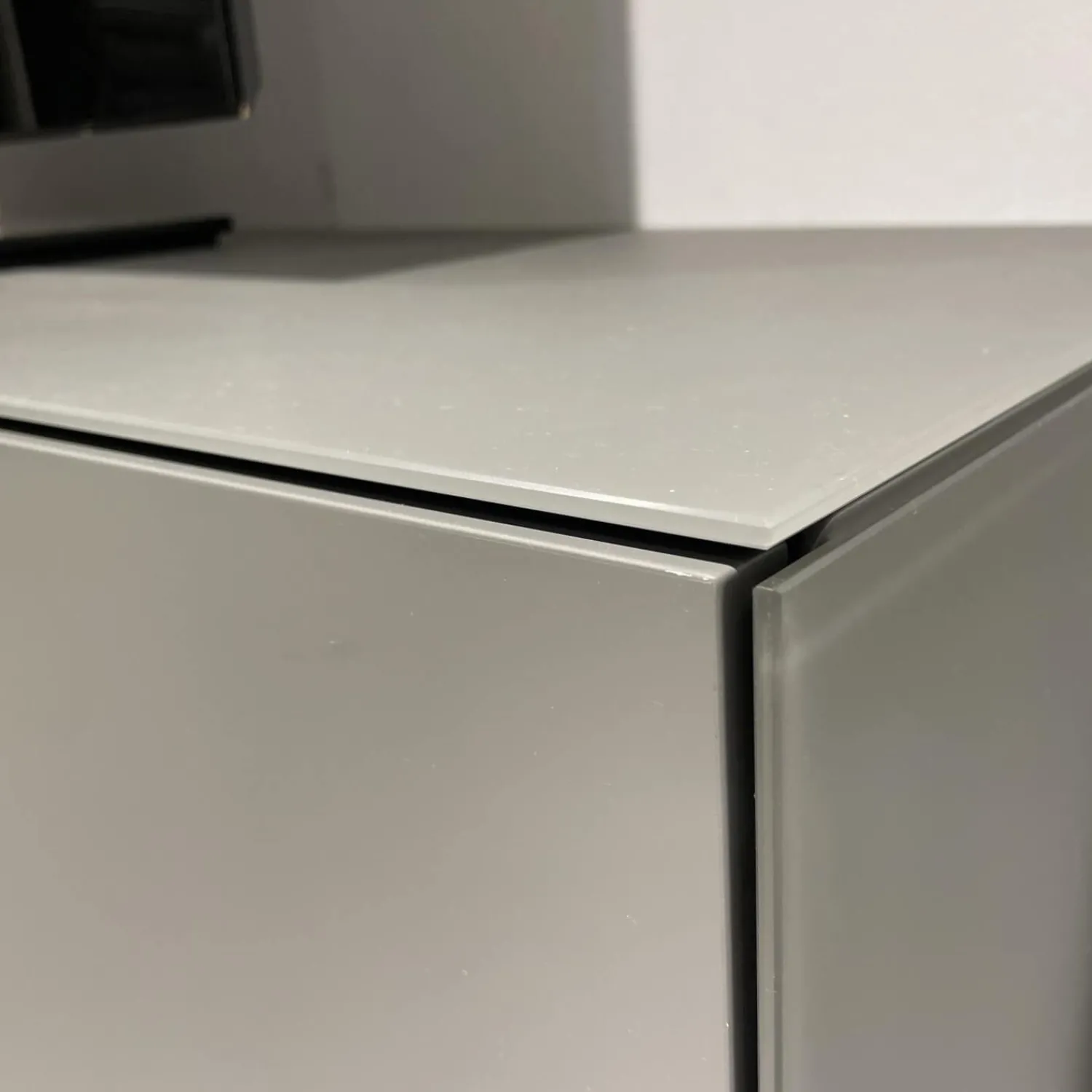 WK Wohnen Wohnwände & Tv-Lowboards|Wohnwand WK 430 Majestro Lack Matt Dust Und Burgund Glass Matt Dust Und Burgund