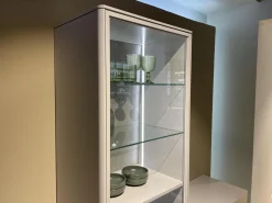 WK Wohnen Wohnwände & Tv-Lowboards|Wohnwand WK 418 Zola Glattlack Steingrau 407 Inklusive Beleuchtung Ohne TV