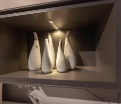 Venjakob Wohnwände & Tv-Lowboards|Wohnwand X1 Kombi X150-3736L Lack Schiefergrau Matt