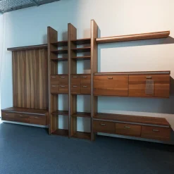 Baur Wohnwände & Tv-Lowboards|Wohnwand Xeno Nussbaum Massiv