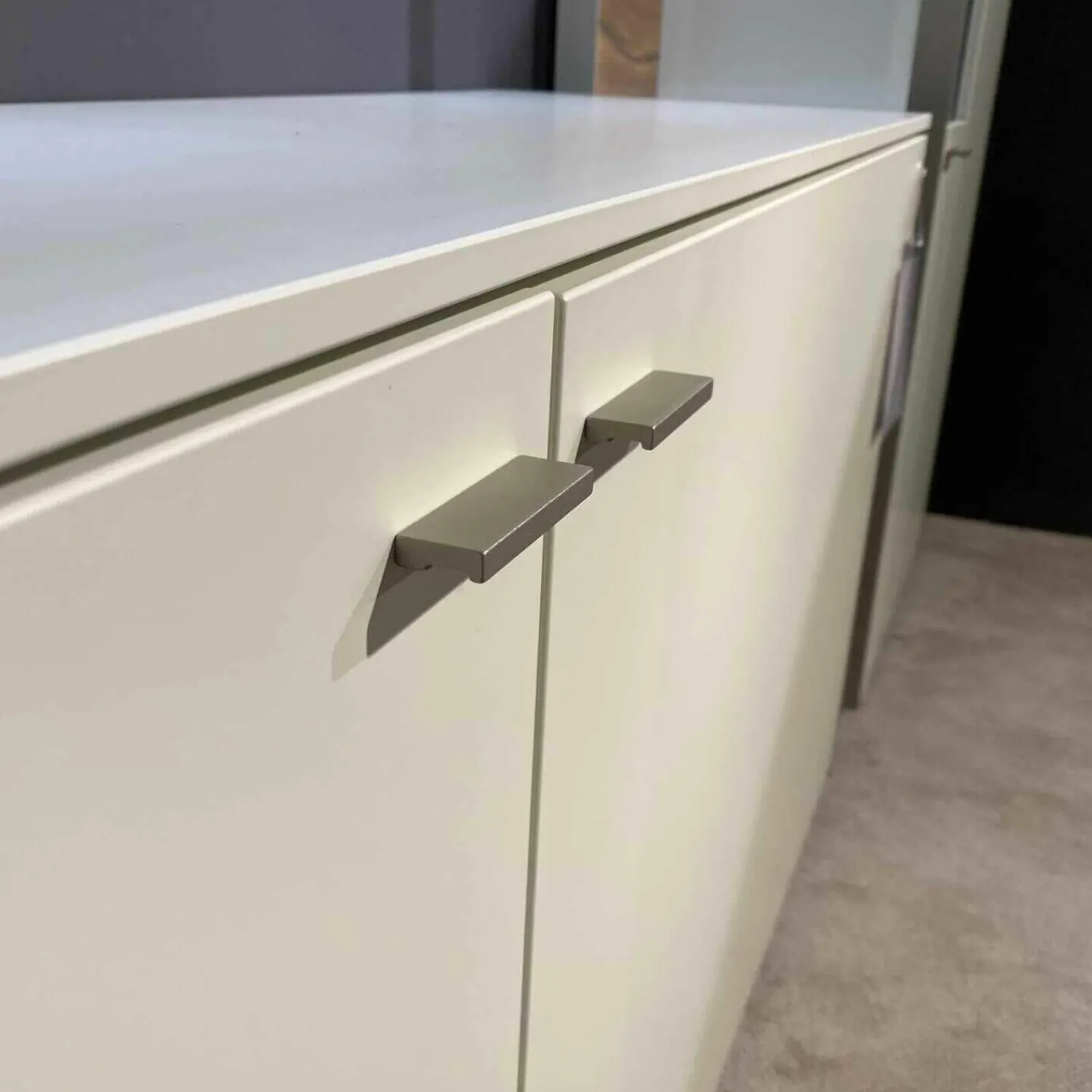 Venjakob Wohnwände & Tv-Lowboards|Wohnwand-Vitrinen Kombination Sentino Weiß Matt Rückwand in Anziano Eiche